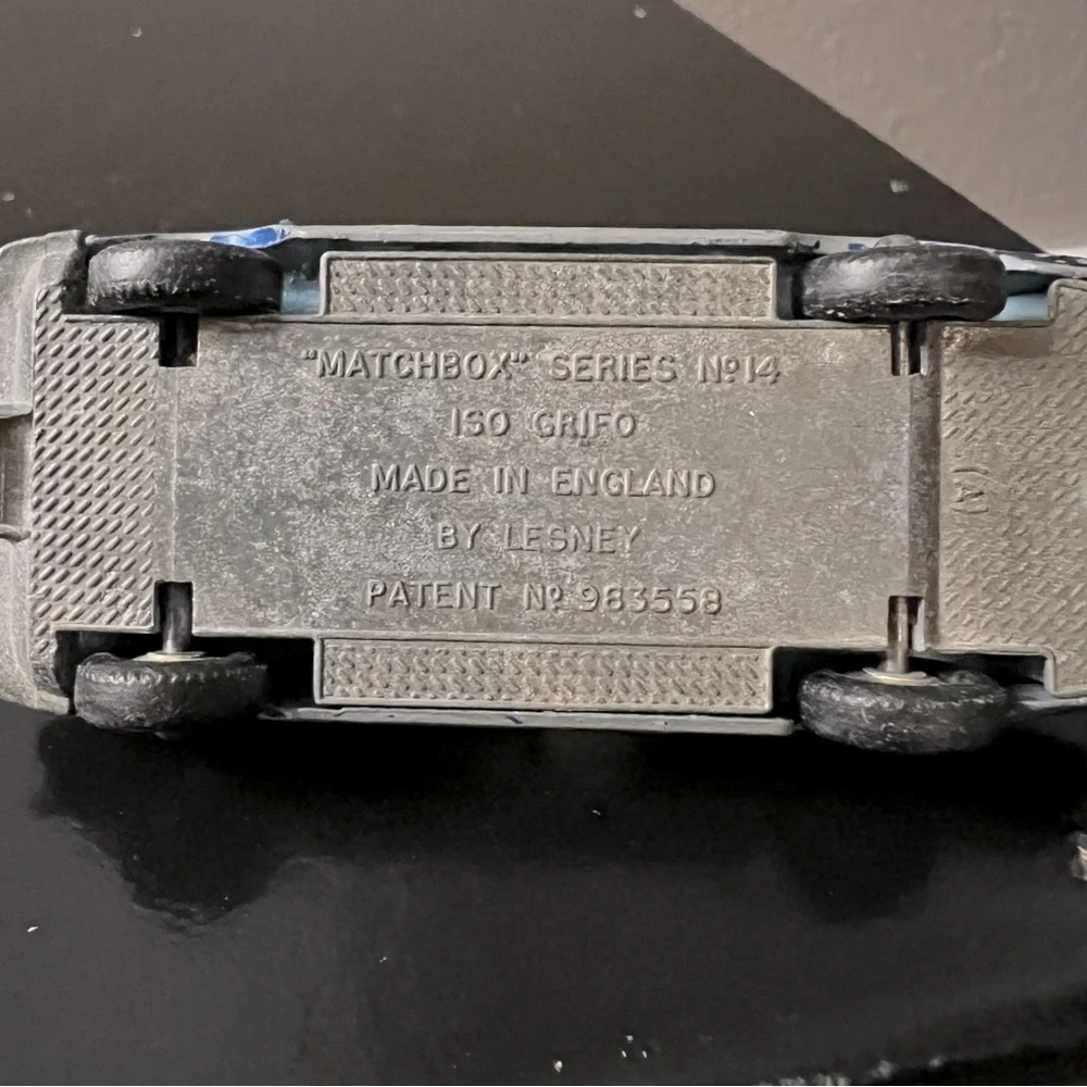 Vintage bundle of four Matchbox cars.